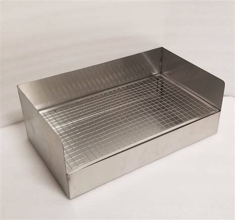 stainless steel litter box for rabbits|stainless steel sifting litter box.